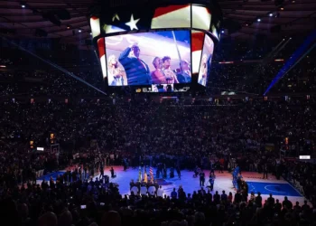 Trump NBA Finals New York boos
