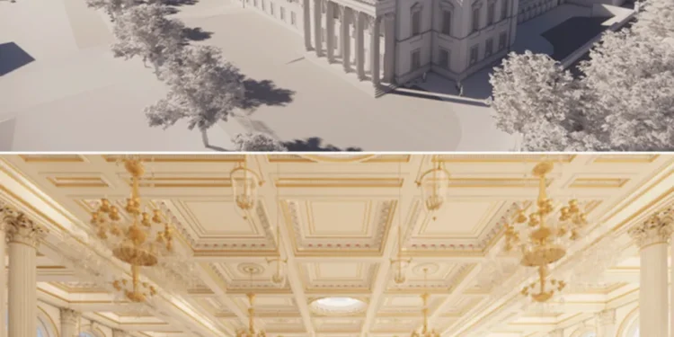 Trump White House ballroom