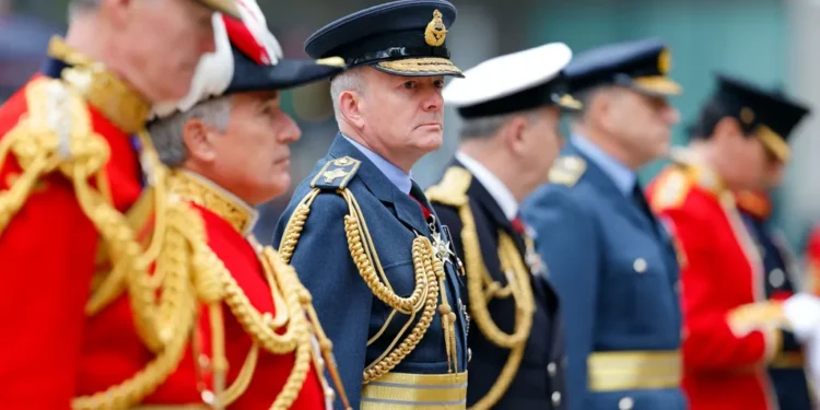 UK dangerous period military chief