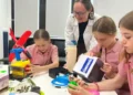 London pupils repair broken toys