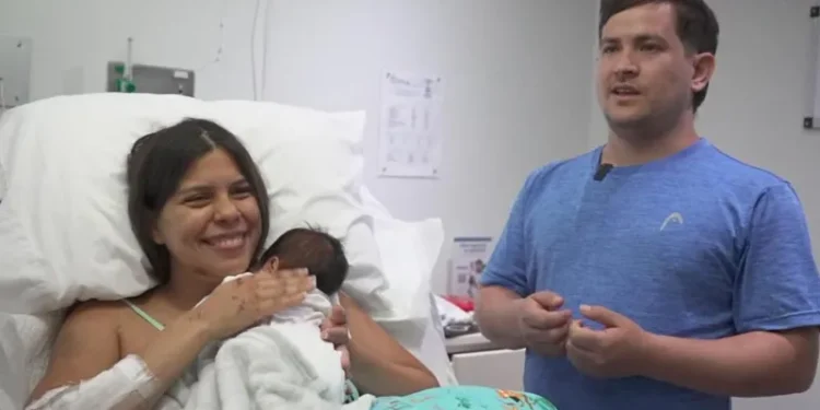 Venezuela earthquake mother and baby rescue