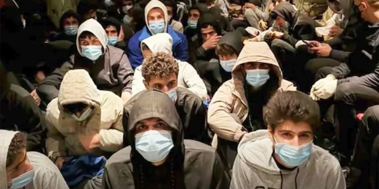 migrants kidnapped UK route trafficking gangs