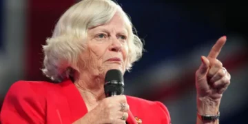 Ann Widdecombe memorial service