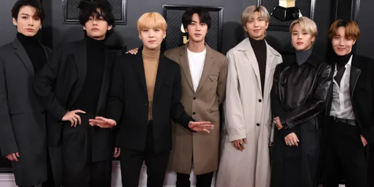 BTS Grammy Awards submission