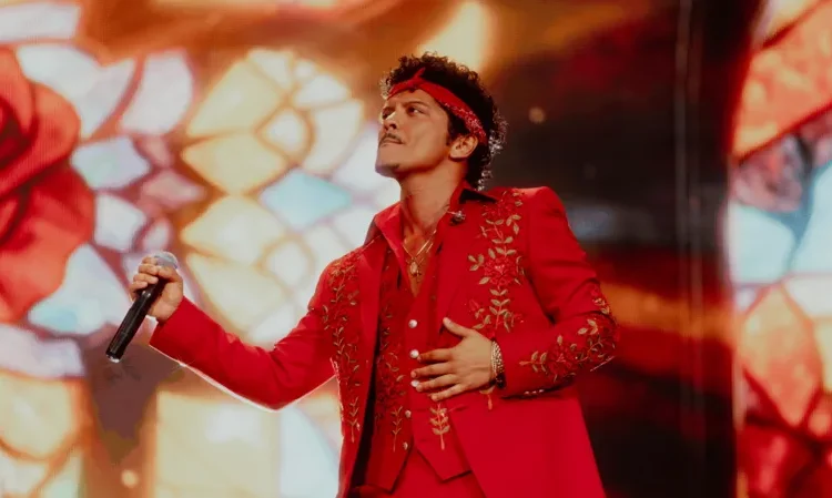 Bruno Mars Wembley concert