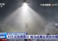 China AI fake videos natural disasters