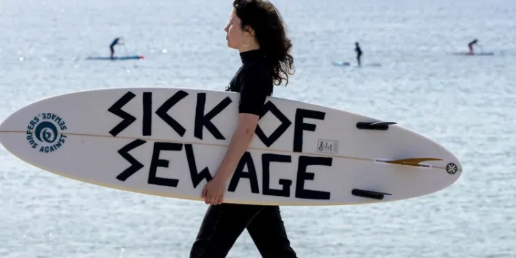 illegal sewage discharges UK