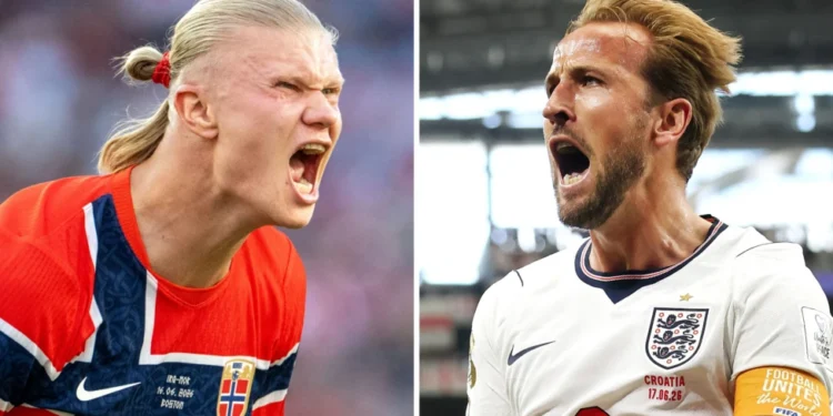 Harry Kane vs Erling Haaland