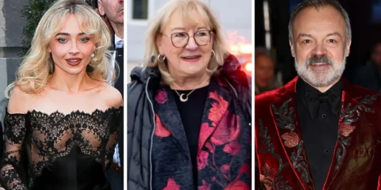 Sabrina Carpenter Graham Norton NYC Taylor Swift wedding rumours