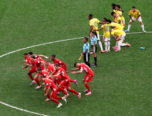 Switzerland Advance in Penalty Thriller