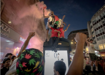 Violent London Clash After World Cup Semi-Final Match