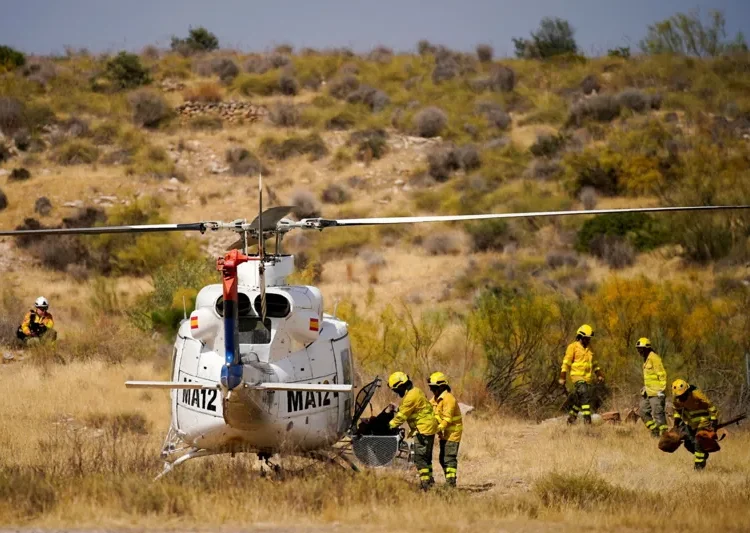 Spain wildfires British victims