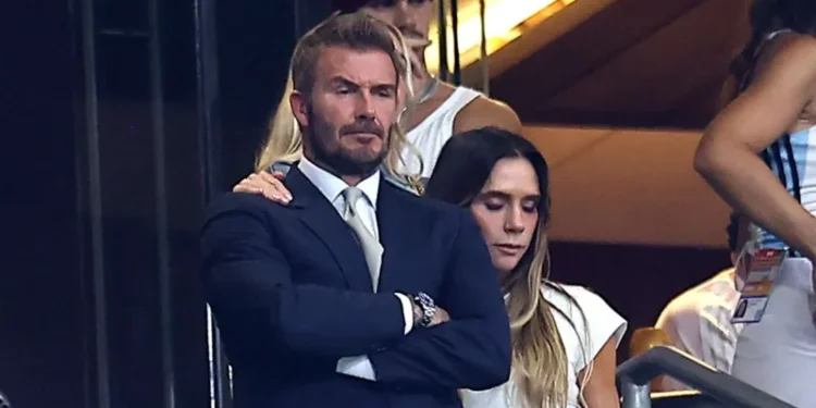 David Beckham Victoria World Cup defeat