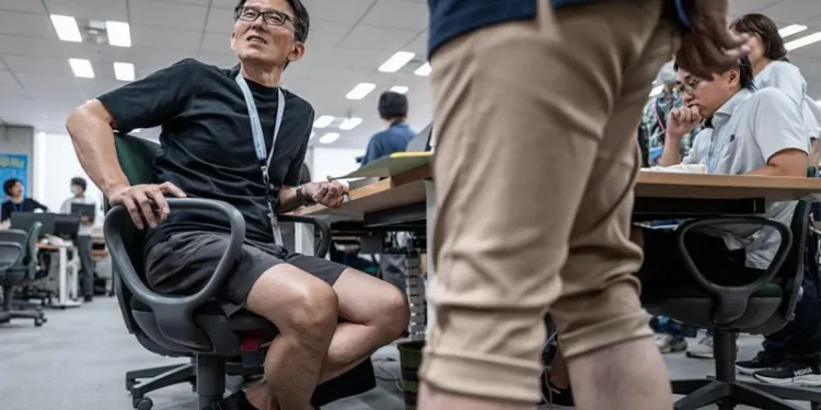 Tokyo shorts workplace campaign
