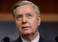 Lindsey Graham funeral Trump tribute