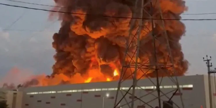 Wildberries drone attack Russia