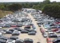unauthorised airport car park stop notice