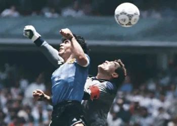 Maradona’s ‘Hand of God’ ball sells for £2.5m