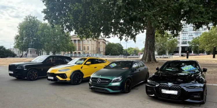 £3.7m Ferrari seized