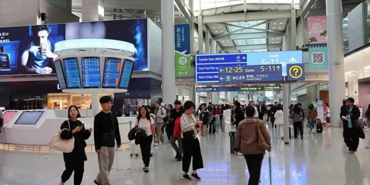 Incheon Airport busiest airport