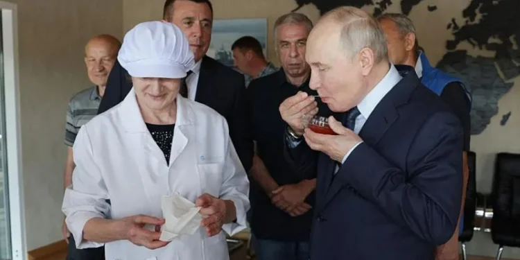 Putin Kuril Islands visit