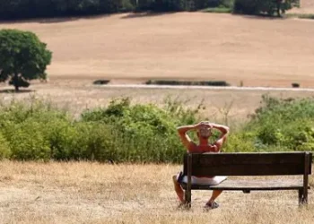 UK heatwave ending