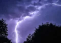 UK thunderstorms flash flood heatwave