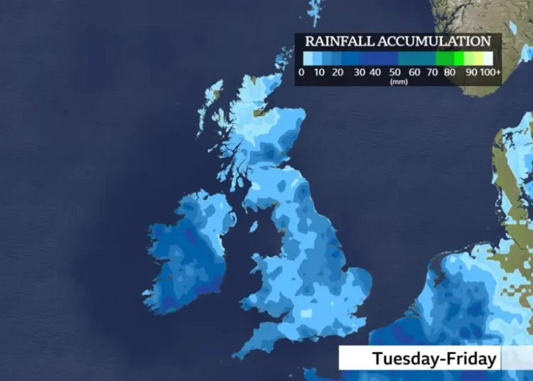 Rain to return with thunderstorms and flood risk