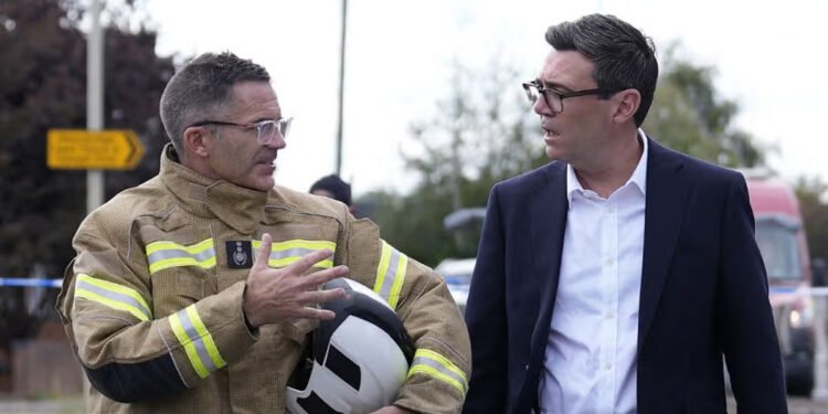 Burnham unveils £65m drought aid for farmers