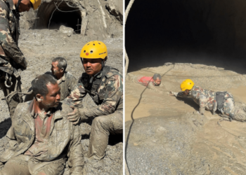 Nepal Rescuers Race to Save Hundreds Trapped Underground