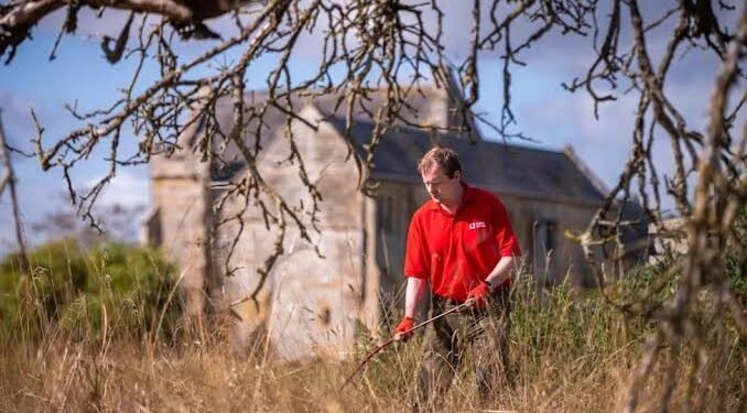 English Heritage Revives Traditional Scything Skills