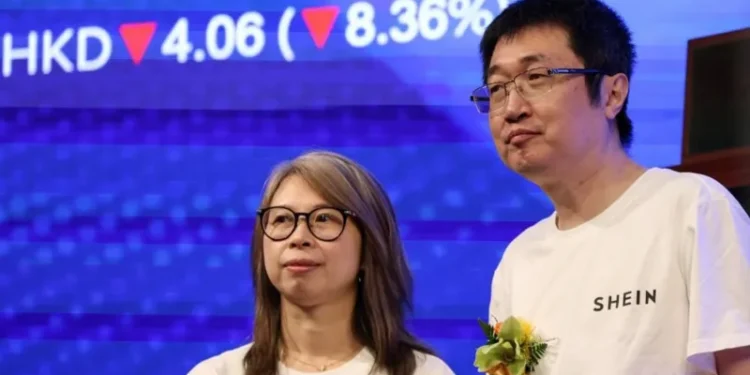 Shein Hong Kong stock market debut