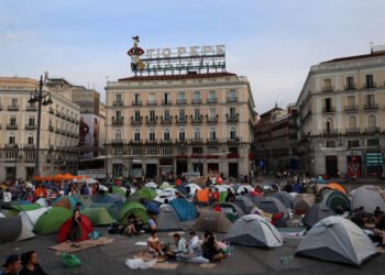 Madrid Tent Camp Grows as Spain Housing Crisis Deepens