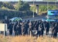 Masked Protesters Bring Dover Port Traffic to Standstill