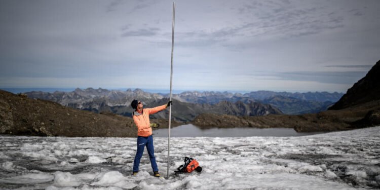Swiss Glaciers Lose Nearly One-Fifth of Ice in Five Years