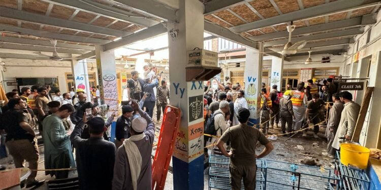 Pakistan School Roof Collapse Kills 27 Students