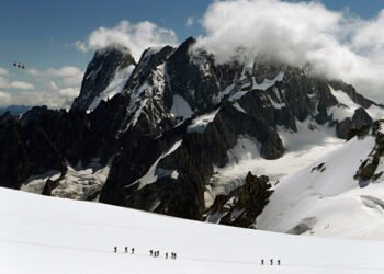 Melting Dolomites Glaciers Reveal 250 WWI Explosives