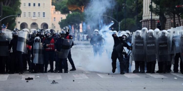 Albania Introduces $6,000 Fines for Violent Protests