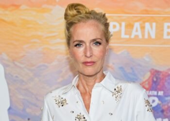 Gillian Anderson Defends Front-Row Theatre Warning