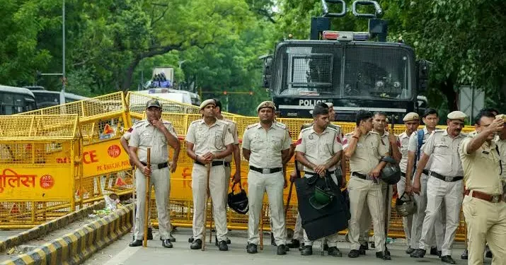 Delhi Tightens Security Ahead of Election Protest